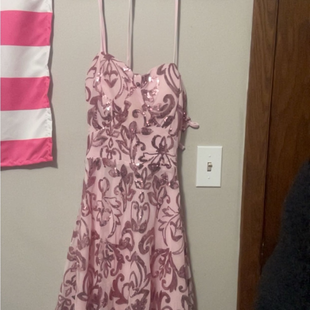 Elegant Pink Dress